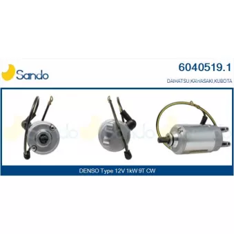 SANDO 6040519.1 - Démarreur
