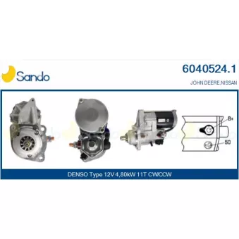 Démarreur SANDO OEM RE65817