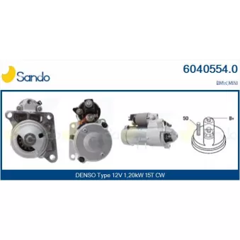 Démarreur SANDO OEM 12417645979