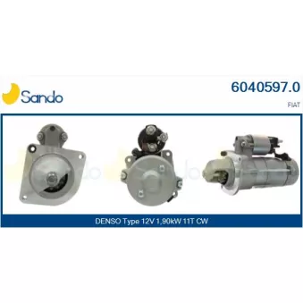 Démarreur SANDO 6040597.0