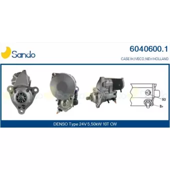 Démarreur SANDO OEM 2995988