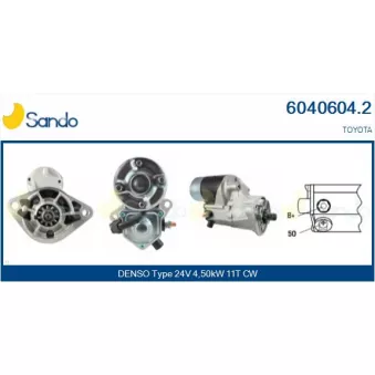 Démarreur SANDO OEM 2810066180