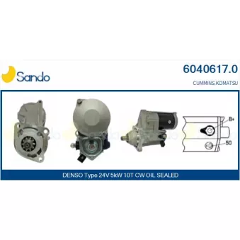 Démarreur SANDO OEM 6736814210