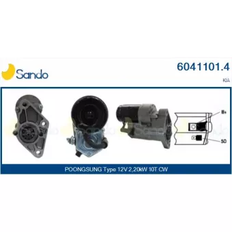 Démarreur SANDO OEM OK55218400A