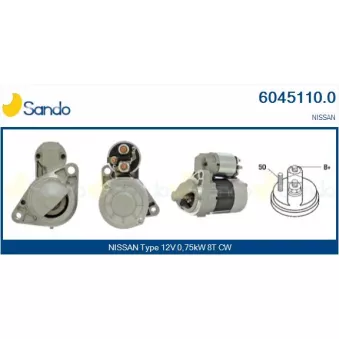 Démarreur SANDO OEM M2T42881