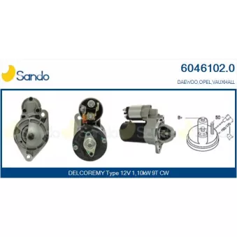Démarreur SANDO OEM 96952007