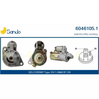 SANDO 6046105.1 - Démarreur