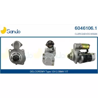 Démarreur SANDO OEM 601110250