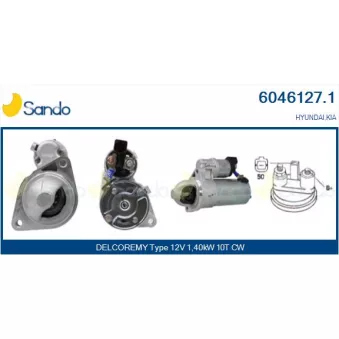 Démarreur SANDO 6046127.1