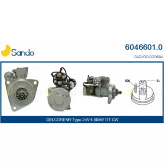 Démarreur SANDO OEM 30051600003