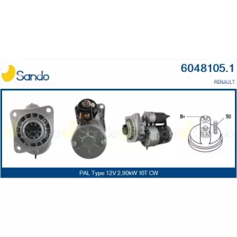 Démarreur SANDO OEM 5000084535