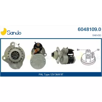 Démarreur SANDO OEM 262034