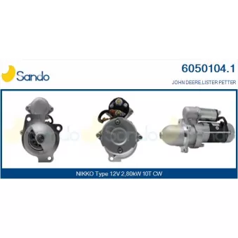 Démarreur SANDO OEM RE523502