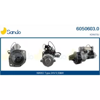 SANDO 6050603.0 - Démarreur