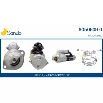 Démarreur SANDO OEM S25120