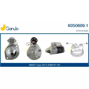 Démarreur SANDO OEM S25120
