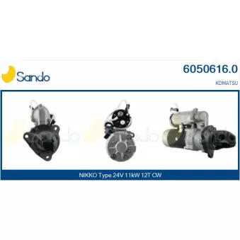 Démarreur SANDO OEM 6008638112