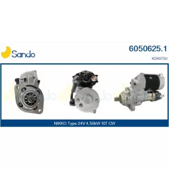 Démarreur SANDO OEM 6008634510