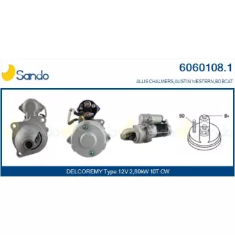 Démarreur SANDO OEM 6651258