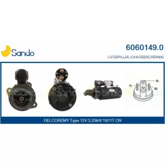 Démarreur SANDO OEM 1935485