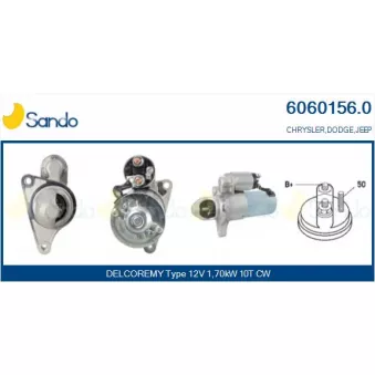 SANDO 6060156.0 - Démarreur