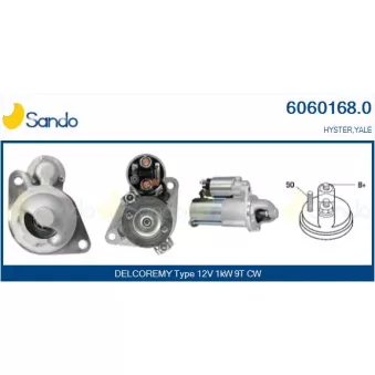 Démarreur SANDO OEM YT580044885