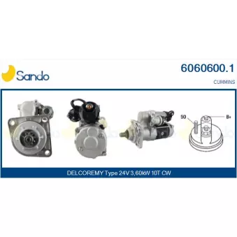 Démarreur SANDO OEM 707112