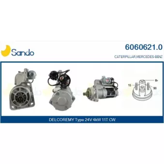 Démarreur SANDO OEM A0051512001