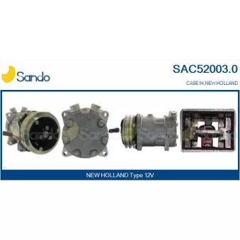 Compresseur, climatisation SANDO OEM 5165549