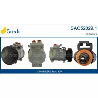 Compresseur, climatisation SANDO OEM TY6764