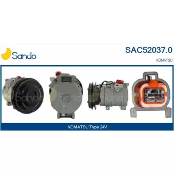 Compresseur, climatisation SANDO OEM 20Y8101260