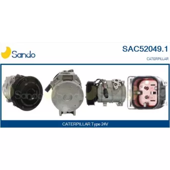 Compresseur, climatisation SANDO OEM 2597243