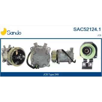 Compresseur, climatisation SANDO OEM 12304999