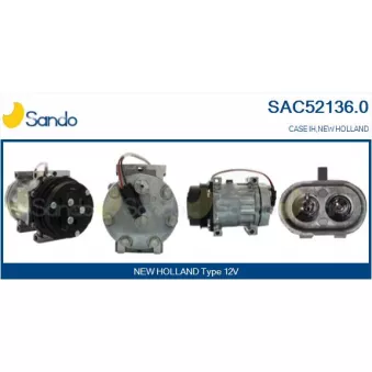 SANDO SAC52136.0 - Compresseur, climatisation