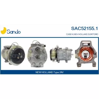 SANDO SAC52155.1 - Compresseur, climatisation