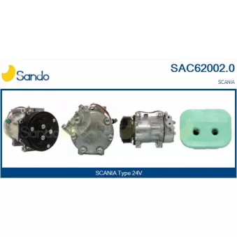 Compresseur, climatisation SANDO OEM 1888034