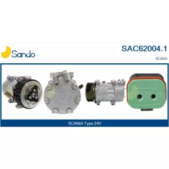 Compresseur, climatisation SANDO OEM 1853081