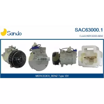 Compresseur, climatisation SANDO OEM A5412300711