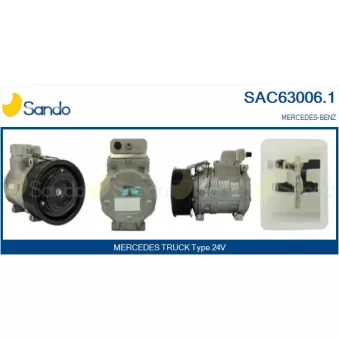 Compresseur, climatisation SANDO OEM A5412300511