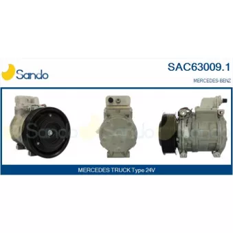 Compresseur, climatisation SANDO OEM A5412301011