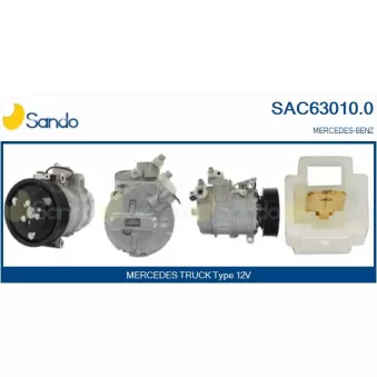 Compresseur, climatisation SANDO OEM A4572300711