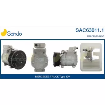 SANDO SAC63011.1 - Compresseur, climatisation