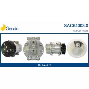 Compresseur, climatisation SANDO OEM 5010563567