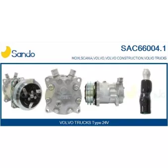 Compresseur, climatisation SANDO OEM 11058974