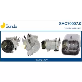 SANDO SAC70007.0 - Compresseur, climatisation