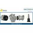 SANDO SAC71012.0 - Compresseur, climatisation