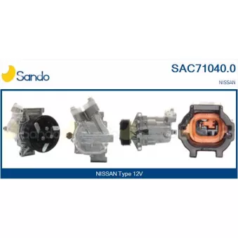 Compresseur, climatisation SANDO OEM 92600CJ70C