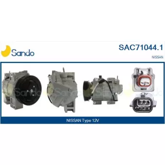Compresseur, climatisation SANDO OEM 92600JG30A
