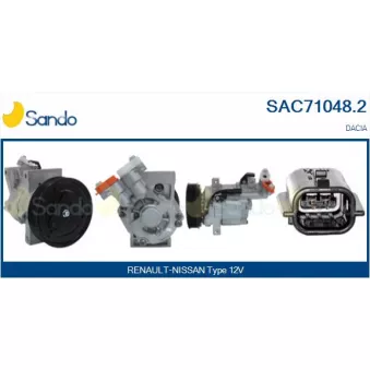 Compresseur, climatisation SANDO OEM 926001686R