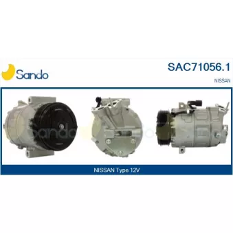 Compresseur, climatisation SANDO OEM 92600ET000